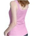 thumbnail image 6 of FRSASU thermal Tank Tops for Women Adjustable Spaghetti Strap Base Layer Soft Fleece Lined Sleeveless Warm Camisole Pink, 6 of 8