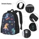 thumbnail image 3 of Balery Cartoon Dinosaur Scooter Sport Blue Mochila Escolar 3 en 1 para Niños - Mochila Resistente con Lonchera Térmica y Estuche - Mochila Escolar para Niños y Niñas, 3 of 7
