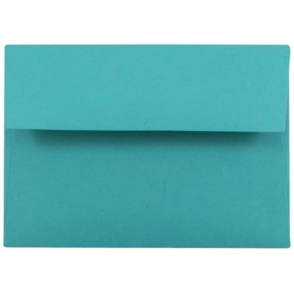 JAM 4Bar A1 Envelopes, 3.6x5.1, Sea Blue, 250/Pack