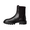 thumbnail image 2 of Stuart Weitzman Ultra Lug City Leather Bootie, 6, Black, 2 of 5