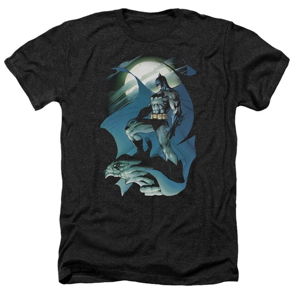 Batman - Glow Of The Moon - Heather Short Sleeve Shirt - X-Large