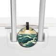 thumbnail image 3 of Seagull 2pcs PU Leather Round Bag Tags Suitcase Handbag Tags with Privacy Cover and Name ID Tag for Travel Luggage, Handbags, Backpacks, School Bags, 3 of 6