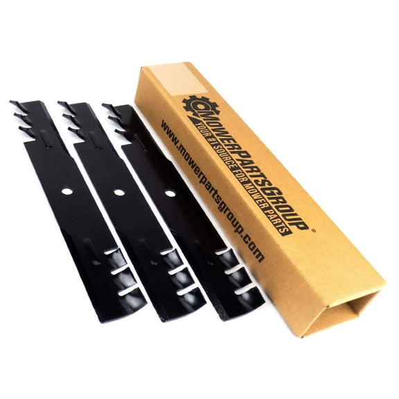 (3) Rotary Copperhead 6298 Mower Blades Dixie Chopper 30227-50V, 32" 50" Deck