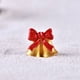thumbnail image 3 of New Christmas Old Man Snowman Micro Landscape Snow Scene Train Box Christmas Socks Small Gift Bell Resin Decoration, 3 of 5
