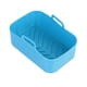 thumbnail image 2 of Batería de Cocina 2 ollas para freidora de aireutensilios de cocina para hornear de silicona para Ninja Dz201 Foodi 8qt (azul) Ndcxsfigh Libre de BPA, 2 of 4