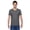CHARCOAL GREY, variant on Mens Jersey V-Neck T-Shirt SFVR (5 PACK)