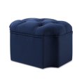 thumbnail image 1 of Miranda Tufted Ottoman Midnight Blue, 1 of 11