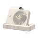 thumbnail image 4 of Ventilador de escritorio plegable, mini soporte de carga personal, versátil y ajustable. beige, 4 of 9
