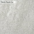 thumbnail image 3 of GlowSol 10' x 13' Large Shag Rug Modern Shag Area Rug Ultra Soft Fluffy Rug Thick Plush Rug High Pile Non-Shedding Shaggy Rug for Living Room Bedroom, White, 3 of 5