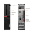 thumbnail image 2 of Lenovo ThinkCentre M900 SFF Computer PC, Intel Core i5-6500 up to 3.6GHZ, 8GB RAM, 250GB HDD, Keyboard and Mouse, WiFi, Windows 10 Pro(64bit)-Refurbished, 2 of 3