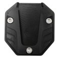 thumbnail image 2 of Motorcycle Side Stand Plate Pad High Strength Kickstand Pad Plate Support Accessory Black, 2 of 9