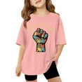 thumbnail image 3 of ibiyuan Kids Autism Shirt for Girls Boys Autism Awareness T Shirts Autism Support Love Graphic Casual Tees Tops,Pink, 3 of 9