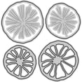 thumbnail image 2 of vlrwzc Lemon and Orange Metal Cutting Dies Album Frame Background Decor Fruit Die Cuts for Card Making Scrapbooking Christmas Birthday Paper Craft Dies, 2 of 7