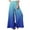 Blue, variant on Utoimkio Women's Wide Leg Flowy Pants Summer Casual Loose High Waisted Lounge Pants for Women