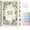 White, variant on Recipe Book to Write in Your Own Recipes,  -resistant Recipe Journal, Sprial Hardcover Personal Blank Cookbook, 8.6" x 6" Recipe Notebook 100 Pages to Organize Your Recipes for Kitchen