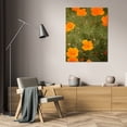 thumbnail image 3 of Karyn Millet 28x40 Gallery Wrapped Canvas Wall Art Titled - California Poppies I, 3 of 4
