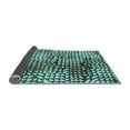 thumbnail image 2 of Ahgly Company Indoor Rectangle Abstract Light Blue Modern Area Rugs, 3' x 5', 2 of 4