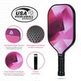 thumbnail image 3 of Reebok Lifestyle Lightweight Fiberglass Pickleball Paddle USAPA Approved, Pink, 3 of 12