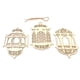 thumbnail image 1 of EID-UL-FIGR Ornamento colgante El festival de FAST-ROPTING STYLE ESTILO DURANTE Durable Decoración Hollow Accesorios para automóviles de regalo 6 Paquete Jumpingount HA011724-00, 1 of 7