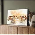 thumbnail image 2 of Last Supper Wall Art Poster Jesus Christ And His Apostles Canvas Prints Painting Picture Artwork Bedroom Home Religious Decor No Frame, 2 of 7