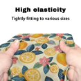 thumbnail image 7 of HELLHERO Floral and Lemons Seat & Backrest Covers Seat & Backrest Cover Set and The Elderly Non-Slip Cover Non-Slip Fit and Unisex, 7 of 7