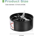 thumbnail image 2 of QT 2X Cross Blades for Magic Bullet 250W New with Gaskets Replacement Blender Part …, 2 of 8