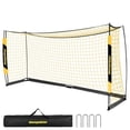 thumbnail image 1 of Portería de fútbol MangoStar de 12 x 6 pies con bolsa de transporte para entrenamiento, 1 of 7