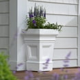 thumbnail image 3 of Step2 Atherton 2 Pack White Planter Boxes, Resin,15" x 15" x 24", 3 of 25