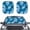 Blue Marble, variant on Bulopur Watercolor Turtle Car Windshield Sun Shade Blocks Sunlight Front Windshield Sun Shade with Shortage Bag Automotive Interior Sun Protection for Most Vans SUVs Trucks