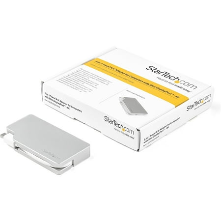 StarTech.com - DisplayPort to HDMI, VGA and DVI-D Video Converter - Silver