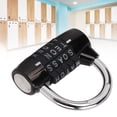 thumbnail image 1 of Bloque de combinación de 5 letras, Lockers de Aleación de Zinc Landlock Sturdy Security Security Antitheft para Caja de Herramientas para Gimnasio, 1 of 7