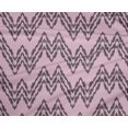thumbnail image 4 of oneOone Polyester Lycra Fabric Chevron Ikat Printed Fabric 1 Yard 56 Inch Wide, 4 of 4