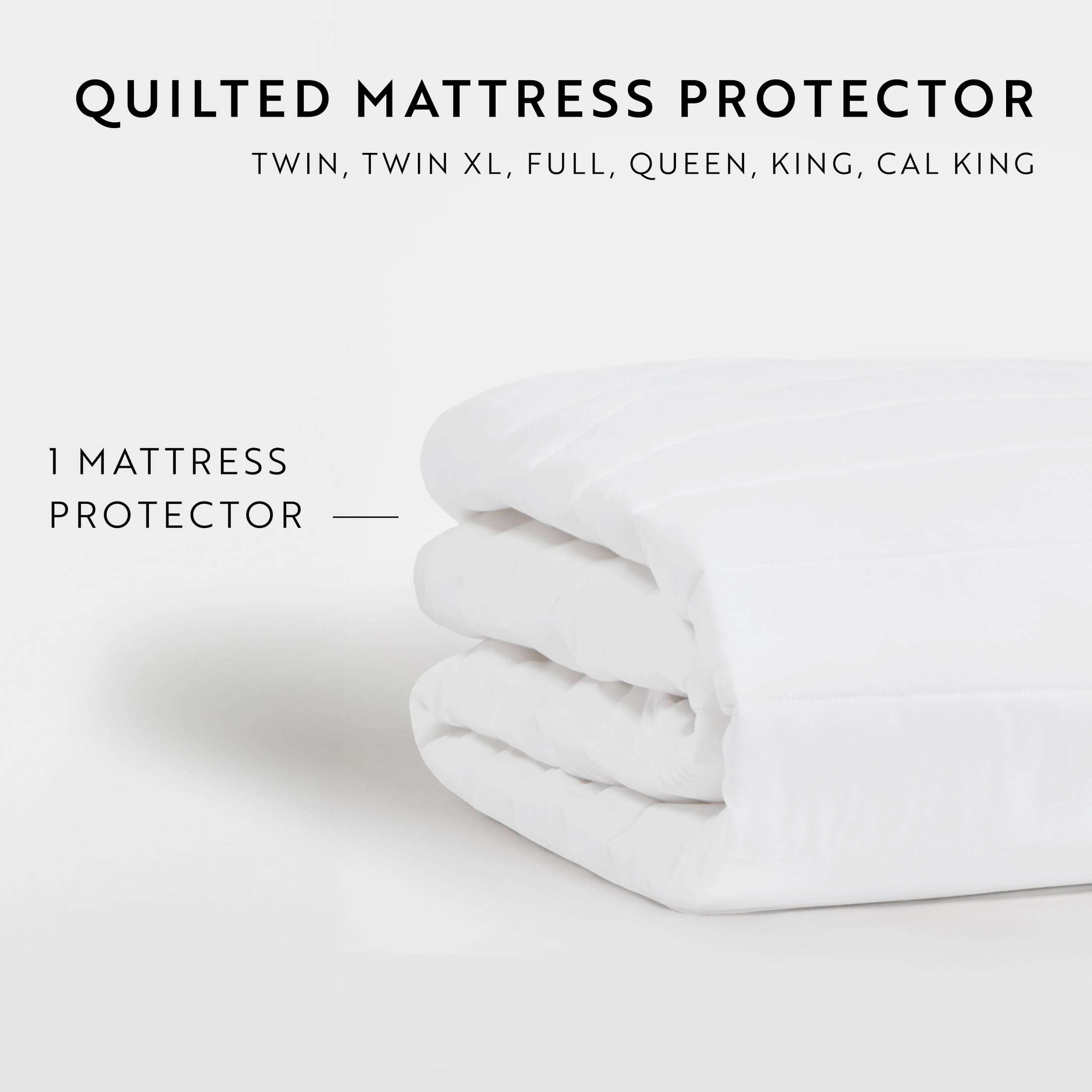Waterproof Soft Padded Fitted Mattress Protector for Queen Beds by Comfort Canopy