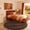 Brown, variant on Small Washable Non Slip Area Rug, Soft Fluffy Mini Bedroom Carpet, Entryway Door Mat 1.5x2.5, Indoor Home Decor, Black