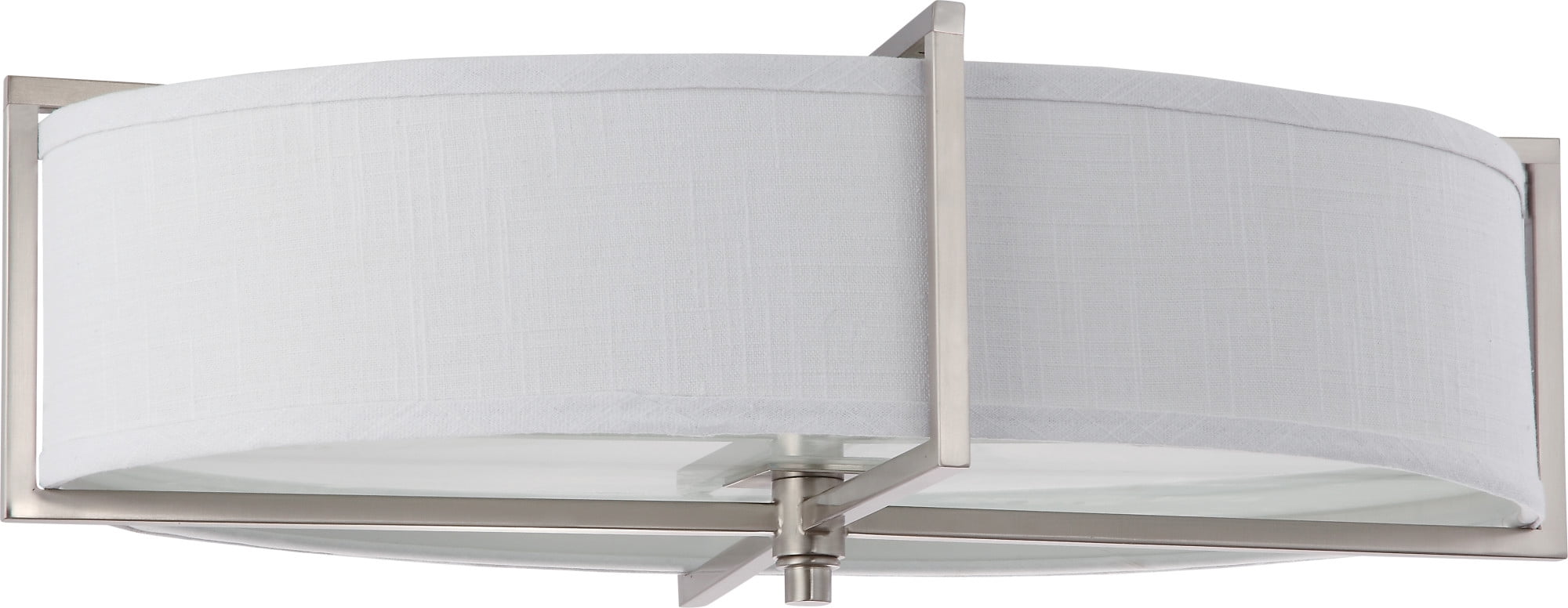 Photo 1 of 60/4469 Ceiling Fixtures Portia Indoor Lighting Flush Mount Brushed Nickel