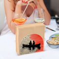 thumbnail image 3 of Yayeee Napkin Holder for Table Kitchen Paper Tissue Organization, Illusionary Boat, 3 of 8
