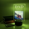 thumbnail image 4 of Custom Photo Picture Frame LED Personalized Daddy Father Uncle Grandpa Pops Stepdad, From Daughter Son Kids Gift For Dad, Happy Fathers Day!, 4 of 6