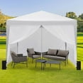 thumbnail image 2 of BeesClover Pop Up Canopy Tent for Outdoor Parties, Beach, Camping & Backyard | Waterproof, UV Protection & Carry Bag Included – Stay Cool & Protected, 2 of 8