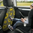 thumbnail image 5 of Sunflowers Stripe Mats Back Seat Protectors, Car Seat Protector Vehicle Organizers Waterproof Cover Back Seat Cover for Kids with 3 Storage Pockets 2 Pack, 5 of 5