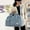 Blue, variant on Sports Gym Duffel Bag with Shoes Compartment Dry Wet Separated Pocket Crossbody Shoulder Bag Yoga Training Handbag Travel Bag