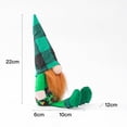 thumbnail image 6 of BOBOMOTI St Patricks Day Decorations Clearance Green Irish Handmade Faceless Gnomes Saint Patrick's Day Irish Decorations Table Ornament, 6 of 6