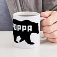 thumbnail image 6 of CafePress - Poppa Bear Mug - 11 oz Ceramic Mug - Novelty Coffee Tea Cup, 6 of 6