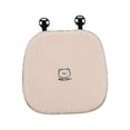 thumbnail image 3 of Accesorios universales para cojines de asiento de coche, protección agradable para la piel, duradero, antideslizante, cómodo y bonito protector de almohadilla para Asiento delantero del oso, 3 of 8