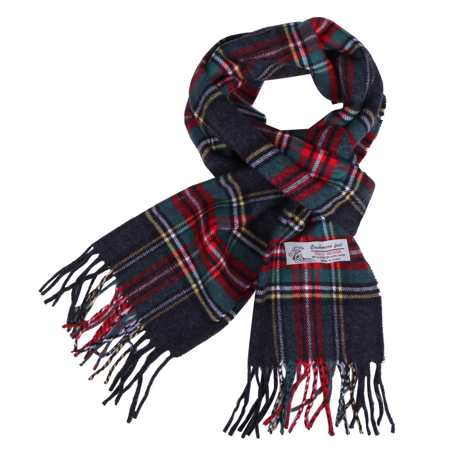Mens Soft Scarf For Autumn And Winter Classic Cashmere Feel Scarves 