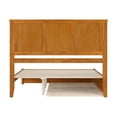 thumbnail image 4 of Felicity Queen Platform Bed with Panel Footboard & TXL Trundle in Light Toffee, 4 of 5