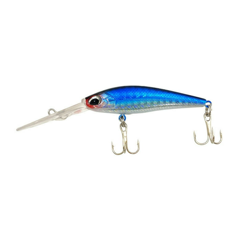 Yoone 6cm/6.2g Hard Bait 3D Fish Eyes with Sharp-Hook Long Tongue Realistic  Looking Corrosion Resistant Increase Fishing Rate ABS Freshwater Saltwater  Hard Lure Fishing Tackle Outdoor Fishing 