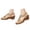 Beige, variant on Women's Wedge Sandals Flower Low Heels Summer Dressy Platform Sandal Rhinestone Beach Walking Shoes with Elastic Ankle Strap Size 6-9