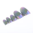 thumbnail image 4 of Consejos de arte de uñas falsas jinwen 24 puntas de uñas postizas adhesivas francesas con degradado Ombre Shimmer de estilo clásico 02, 4 of 8
