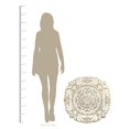 thumbnail image 4 of Home Roots 321201 White European Medallion Wall Decor, 4 of 4