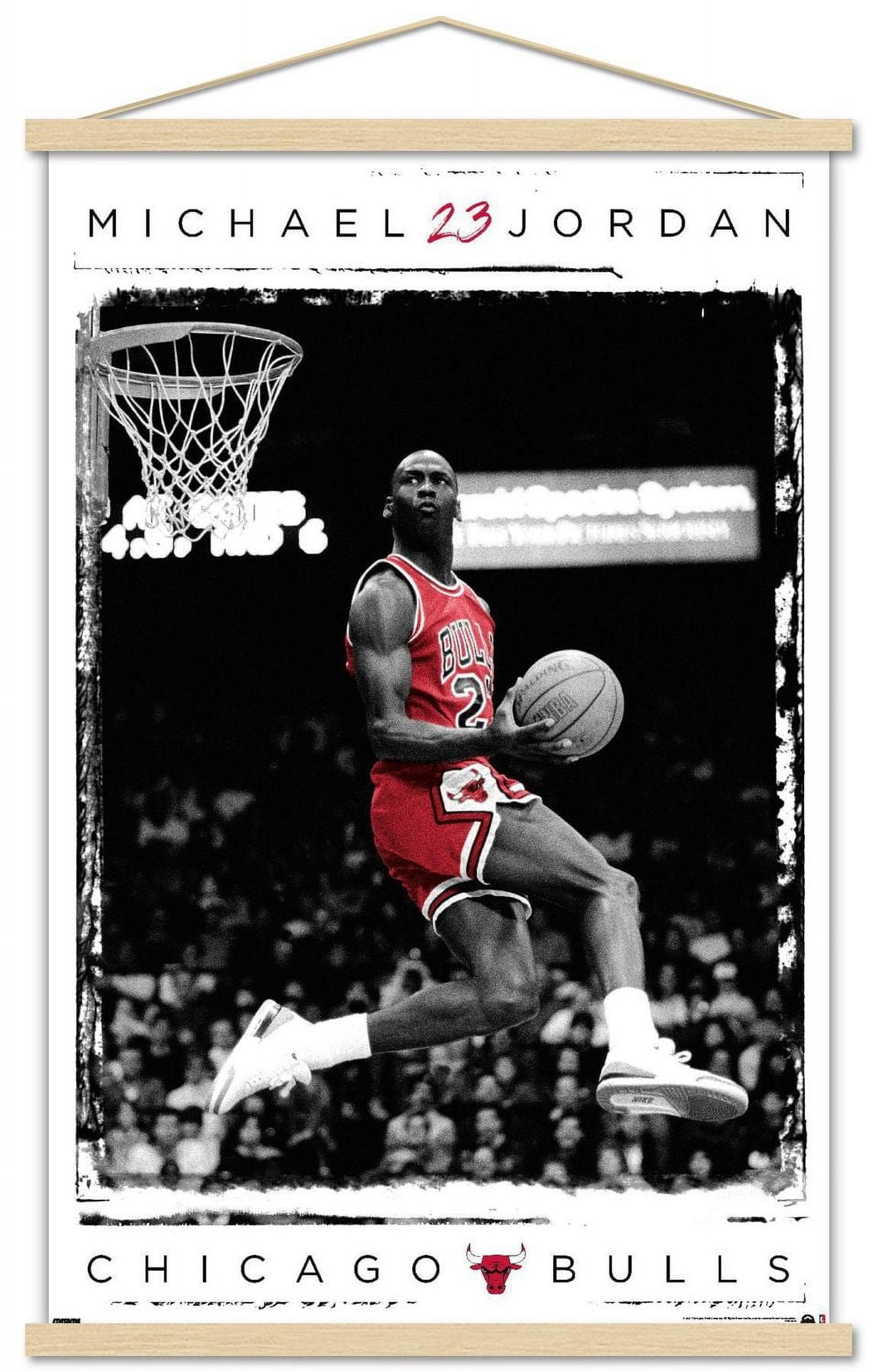 Michael Jordan - Dunk Wall Poster